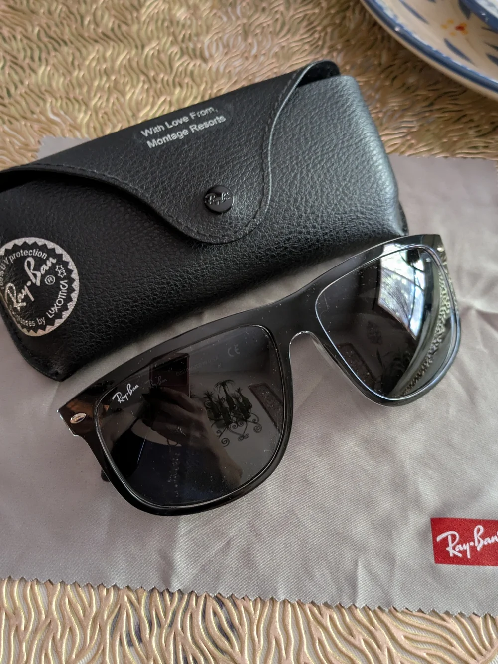 Ray-Ban Black Boyfriend Sunglasses